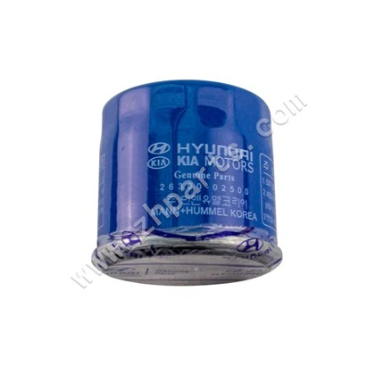 Motordele Oliefilter 26300-02500 til Hyundai I10i